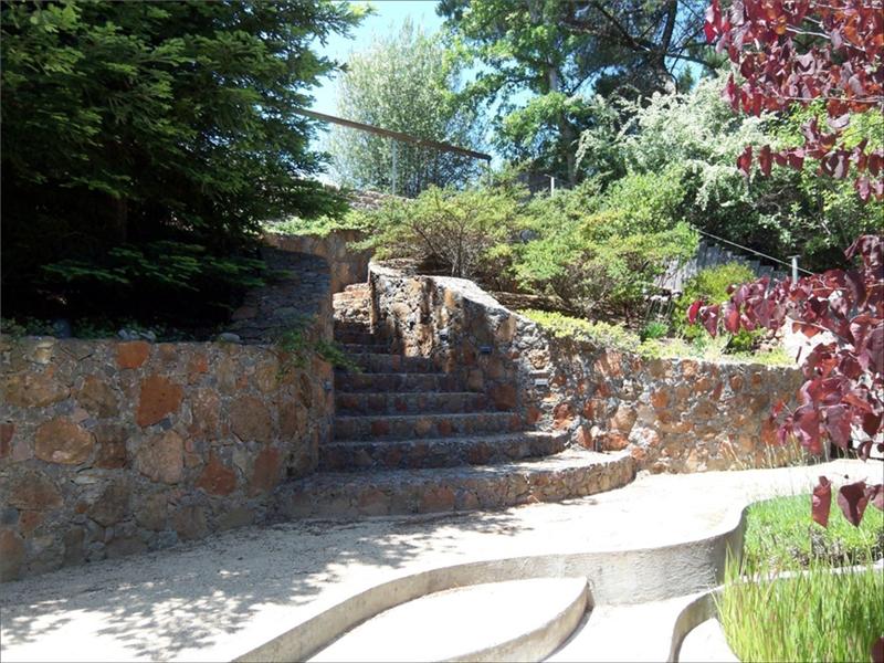 Walkway from Lower to Upper Terrace