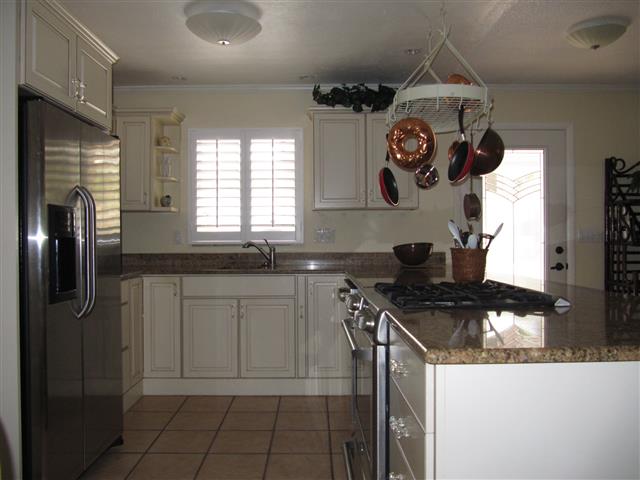 Kitchen with Granite Counters
