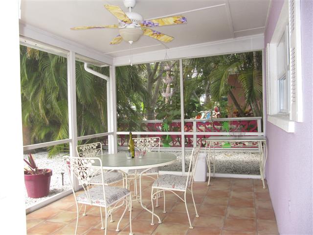 Sreened Patio