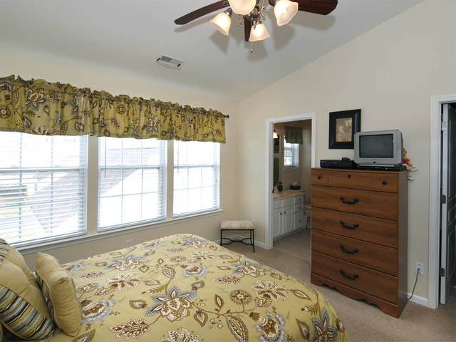 Walk-in closet and luxury bath