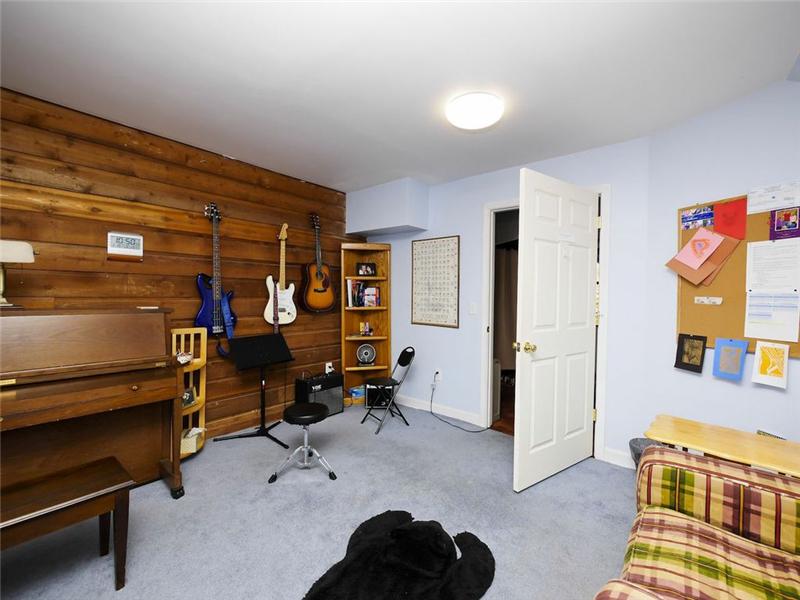 Music studio or office with outside entrance