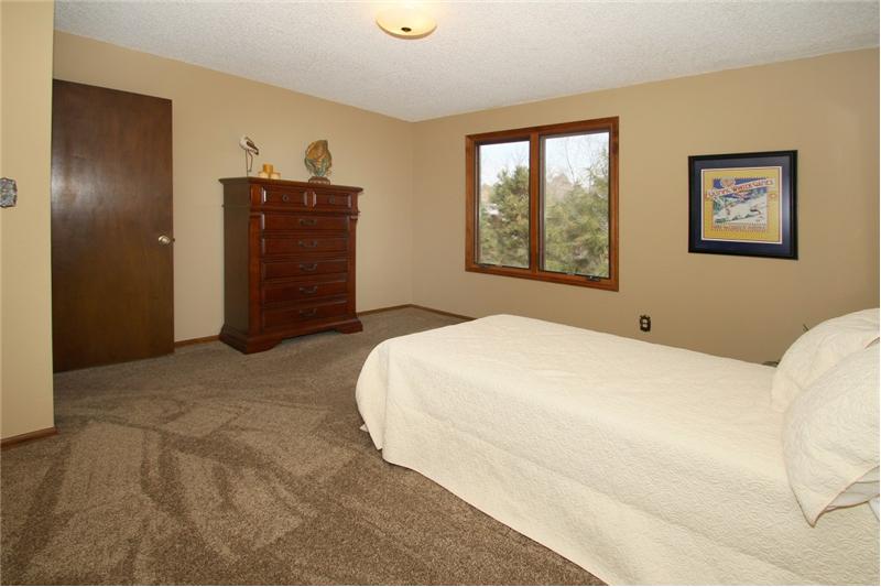 All of the secondary bedrooms are nice and large