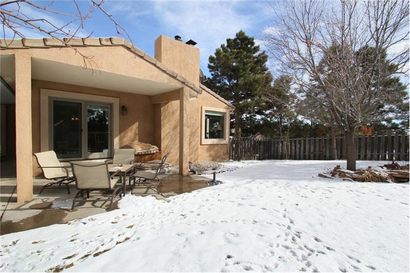 Private backyard with 2 patios, a storage shed, and space for your gardening!