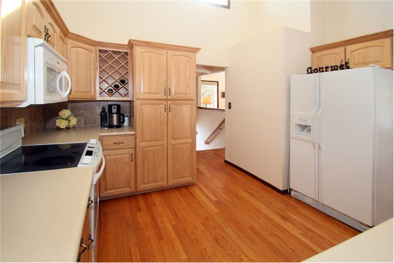 Another view of the updated kitchen
