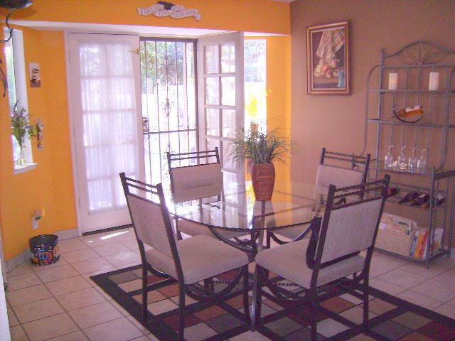 Dining area