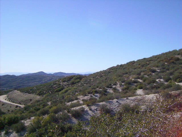 Driving up to The Lot