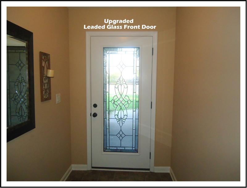 Leaded Glass Entry, Expanded Foyer
