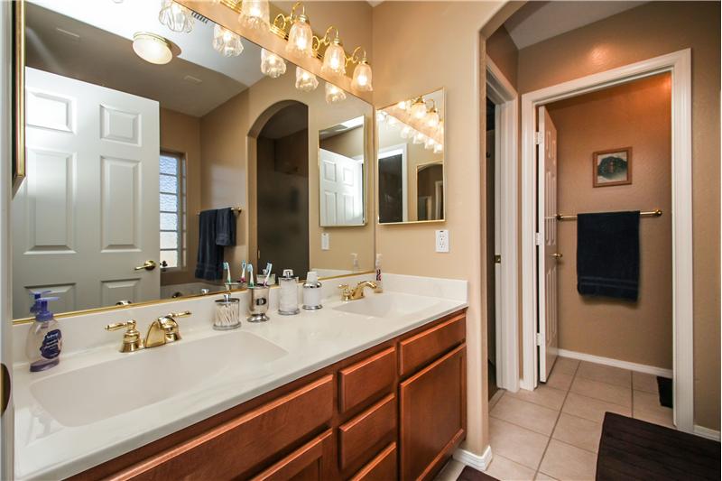 Master Bath with Dual Vanity