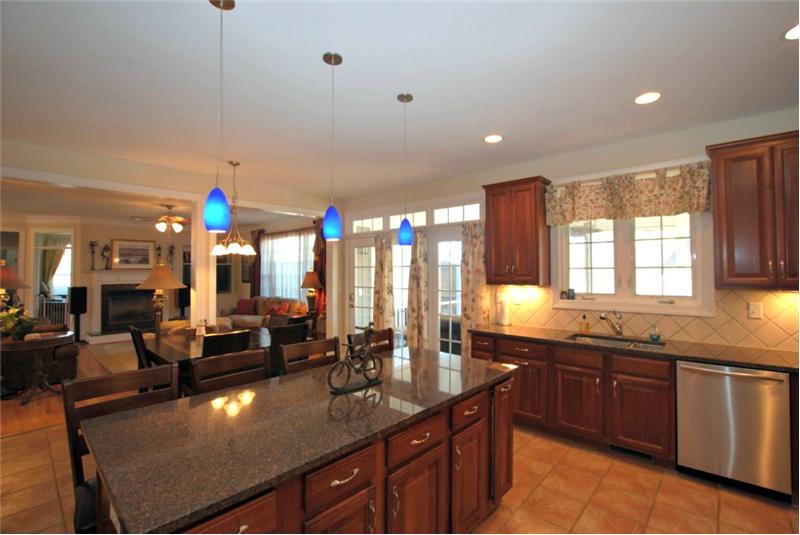 Ceramic tile floors