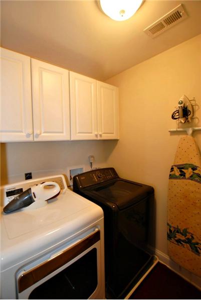 Laundry room on the 2nd floor for convenience