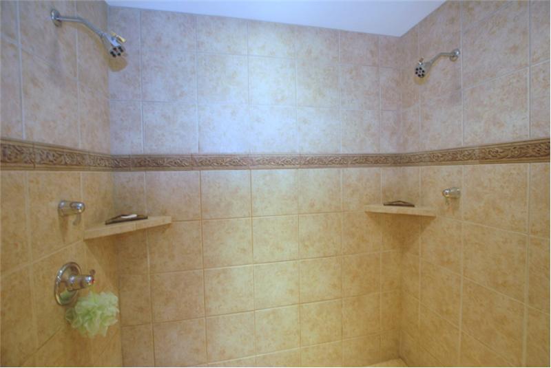 2 Speakman shower heads in master shower