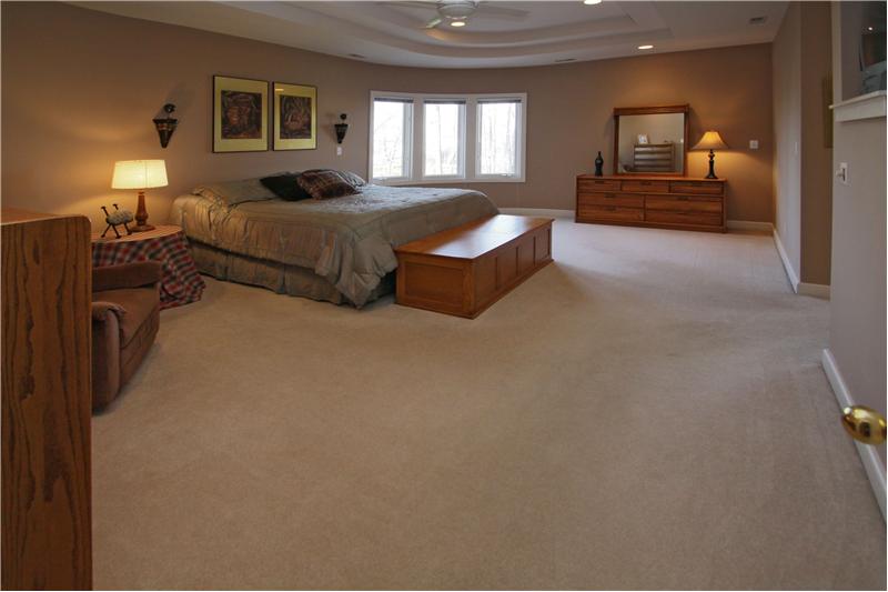Master Bedroom: Lovely master suite with tray ceiling.