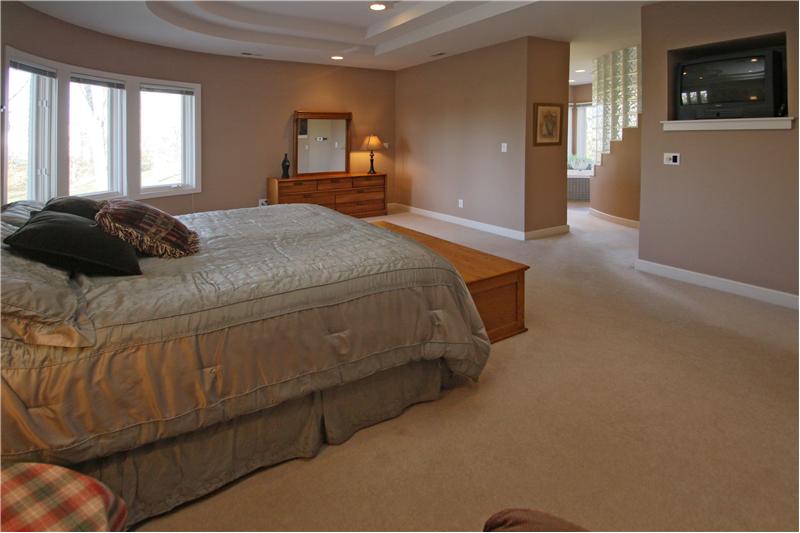 Master bedroom suite.
