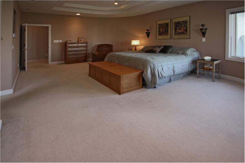 Master bedroom suite.