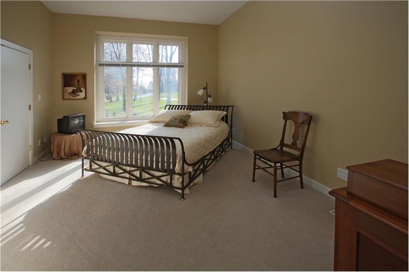 Guest bedroom on the main floor.