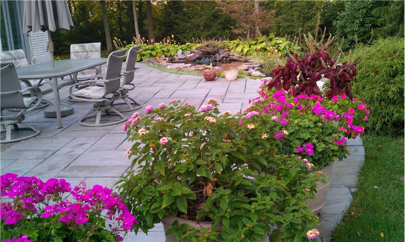 Enjoy relaxing on your patio.