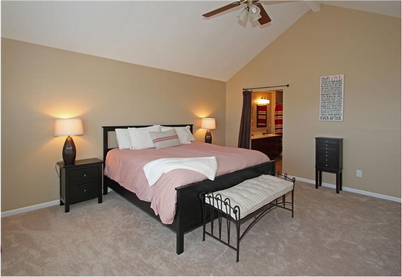 Large master bedroom.