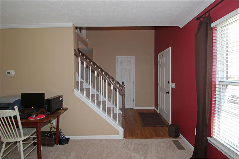 Front entrance, open to your living room.