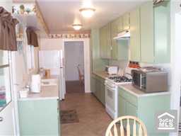 Kitchen looking at end of kitchen