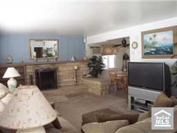 Living room looking at fireplace