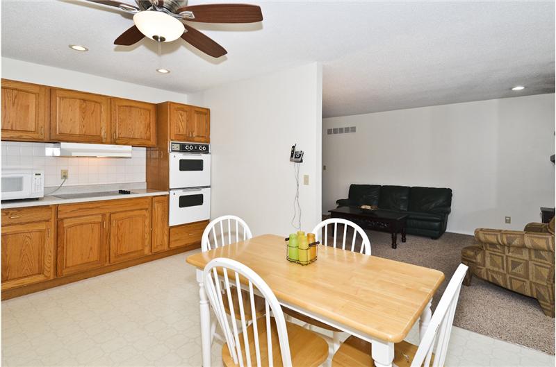 Kitchen looking to Family Room