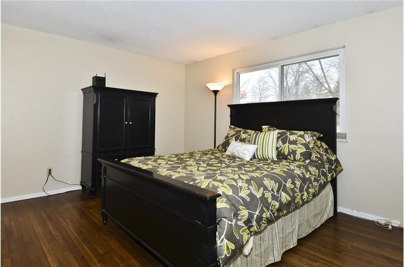 Master Bedroom w/wood floor