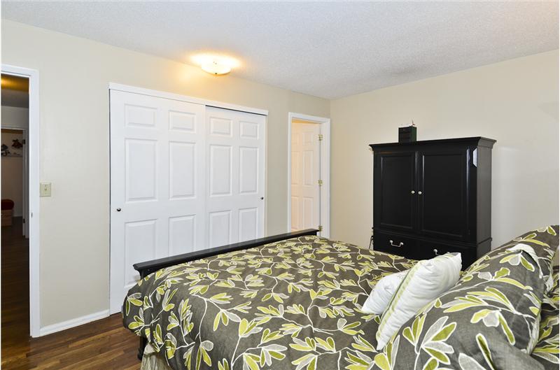 Master double Closet w/6 panel Doors