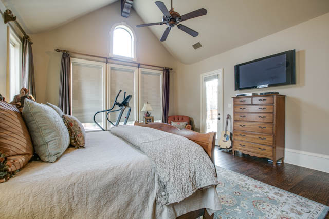 Spacious master suite will relax you with calming neutral colors.