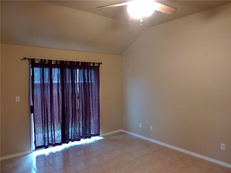 Dining space is just the right size - located off the kitchen.