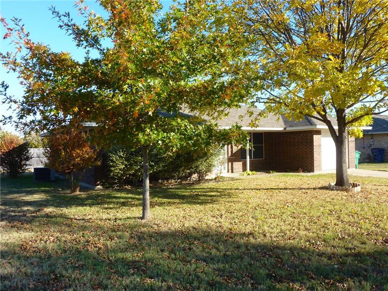Enjoy a few shady trees around the home.