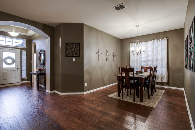 The home offers plenty of natural light!