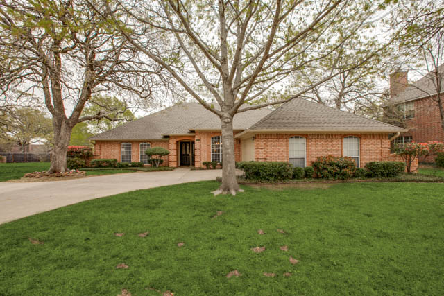 Custom-built home for sale at 1431 Hidden Oaks in Corinth, Texas