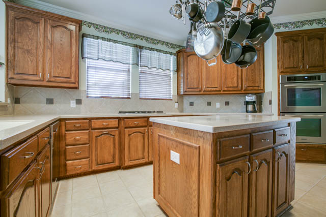 This gourmet kitchen is perfect for any cook.