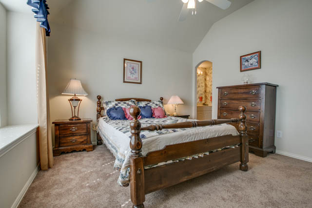 Oversized secondary bedrooms are spacious!
