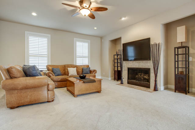 Enjoy time in the spacious living room!