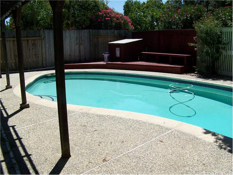 Pool and deck
