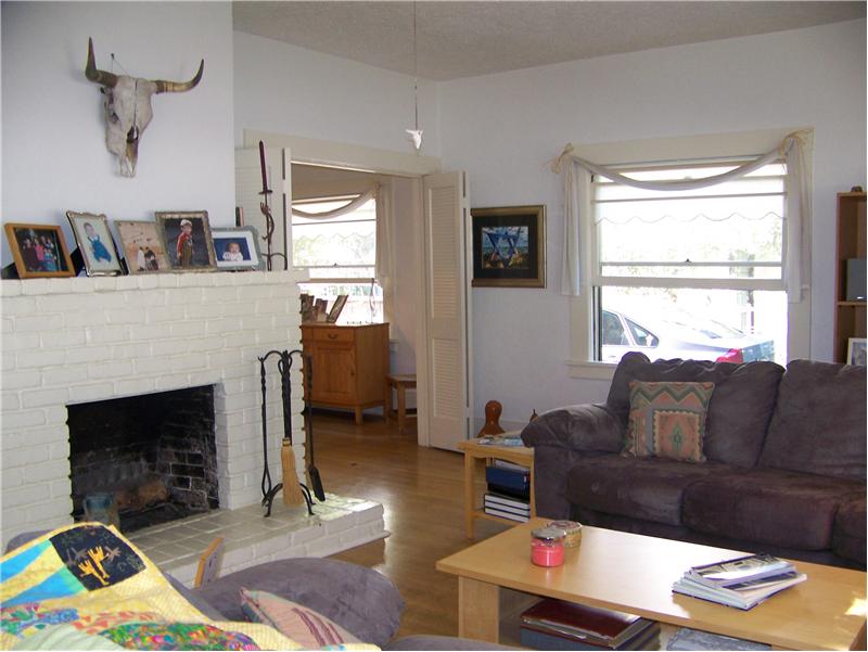 Living Room with Fireplace