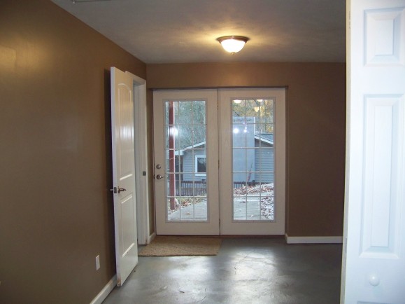 Walk-in from driveway