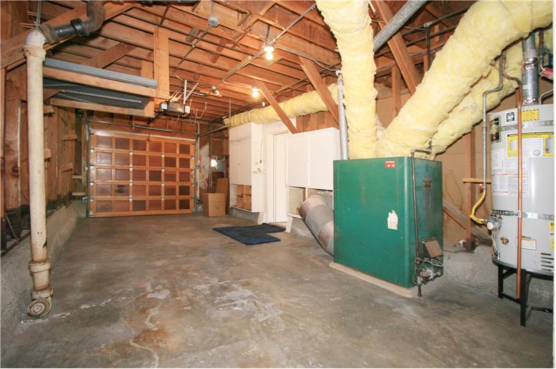 Garage and furnace 