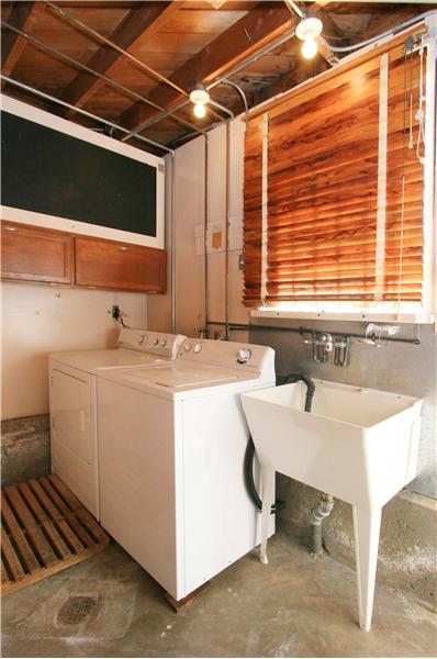 Washer/Dryer in Garage