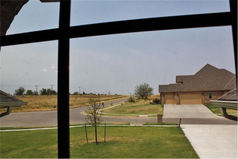 VIEW FROM HOUSE TOWARD STREET