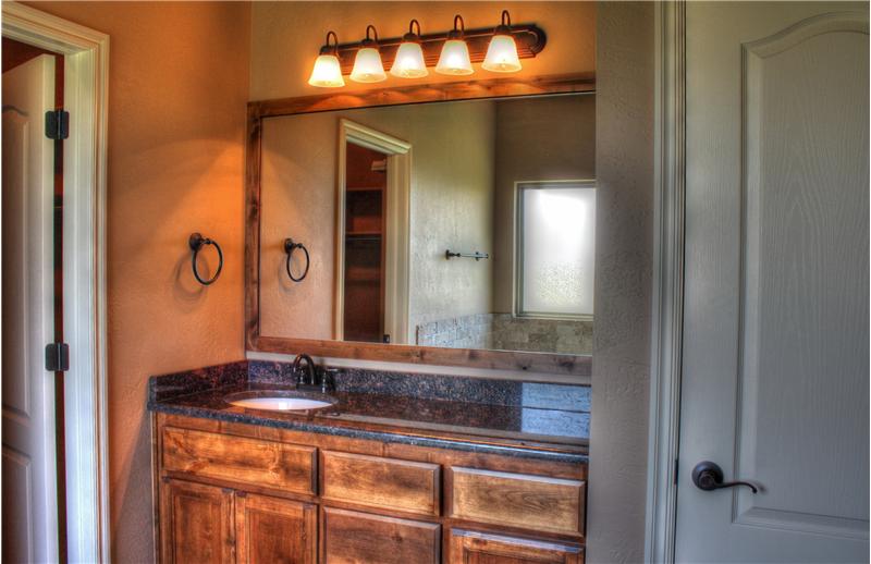MASTER BATH/SPA WITH HIS E VANITIES & HERS GRANIT