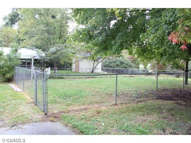 Fenced Yard