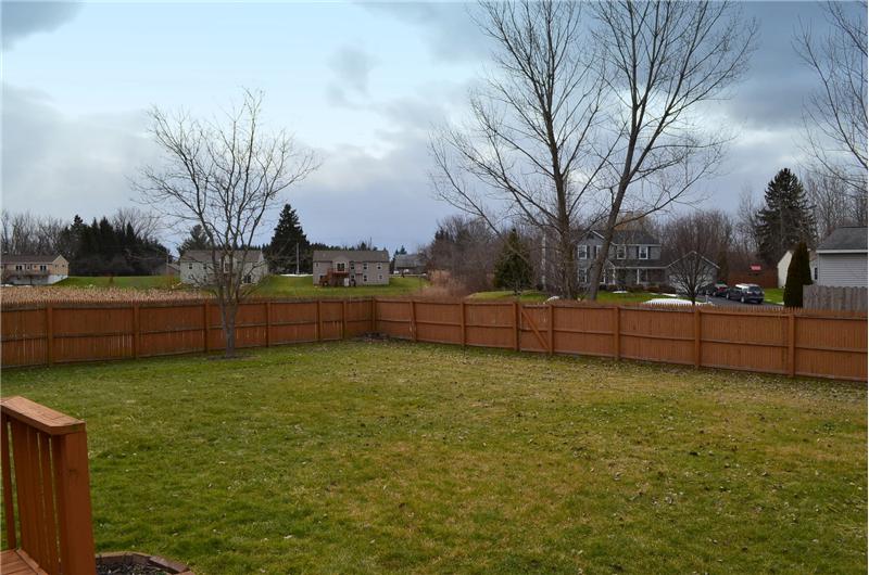 Fenced Yard