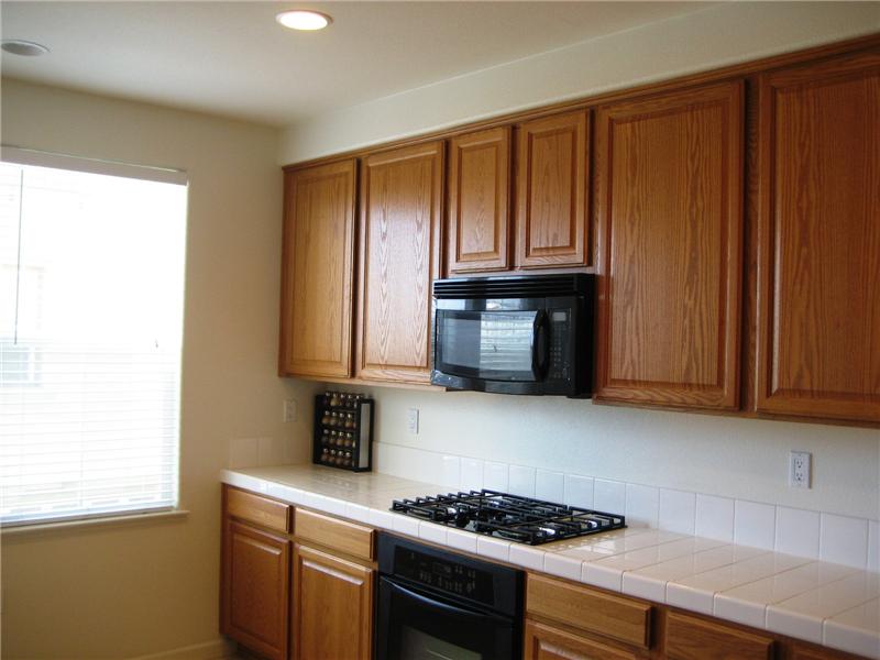 Microwave with Gas Stove Top