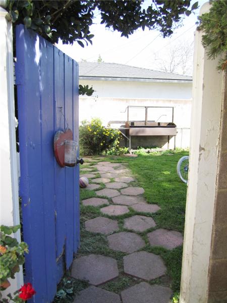 Entrance to 2nd yard