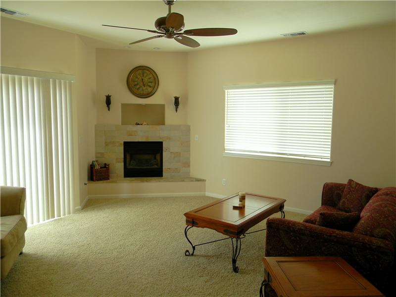 Cozy Fireplace in the Living Room
