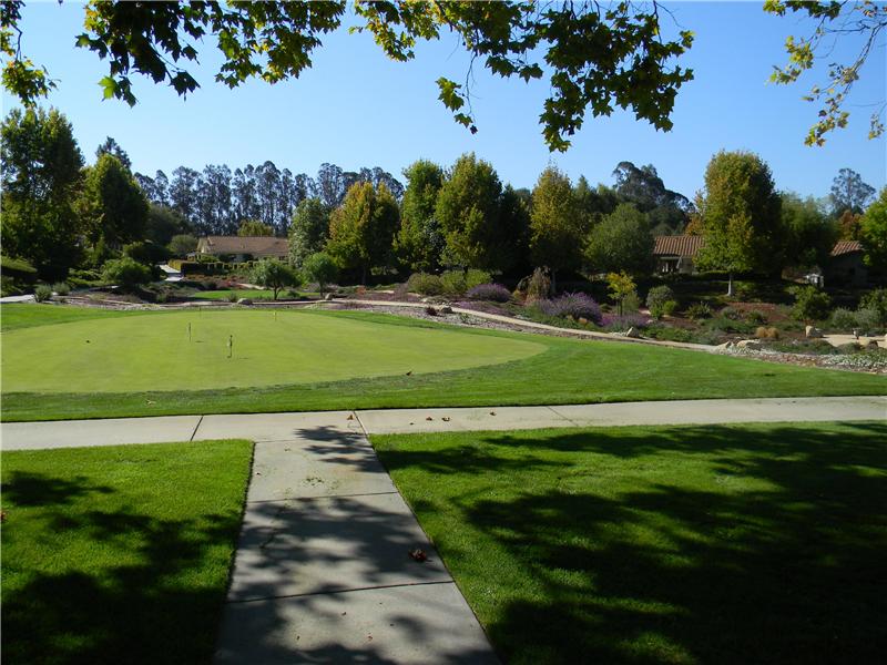 Golf Area by Tennis Courts