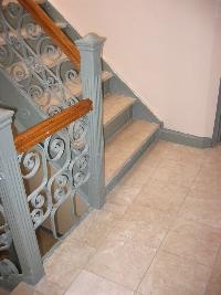 marble stairs