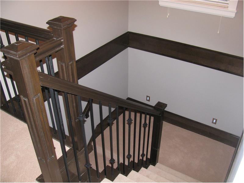 Stairs from above to main floor